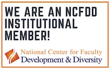 Text: We are an NCFDD Institutional member!