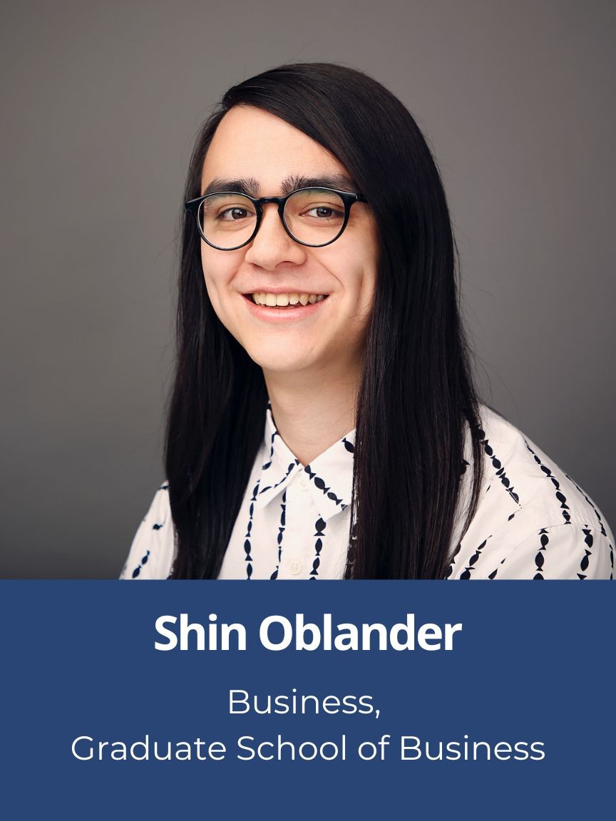 Shin Oblander, Business, Graduate School of Business