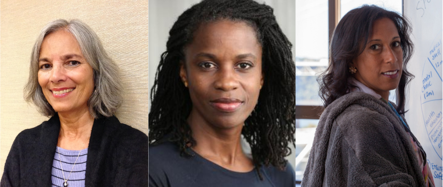 New Advisory Council members Ana Abraido-Lanza, Olatunde Johnson, and Gina Wingood Head shots of Ana Abraido-Lanza, Olatunde Johnson, and Gina Wingood