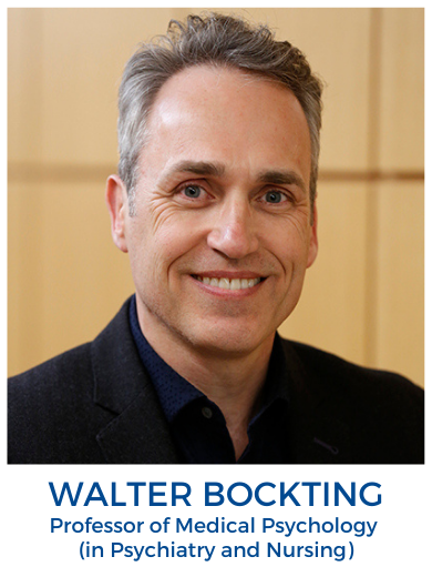 Headshot of Walter Bockting wearing a black jacket