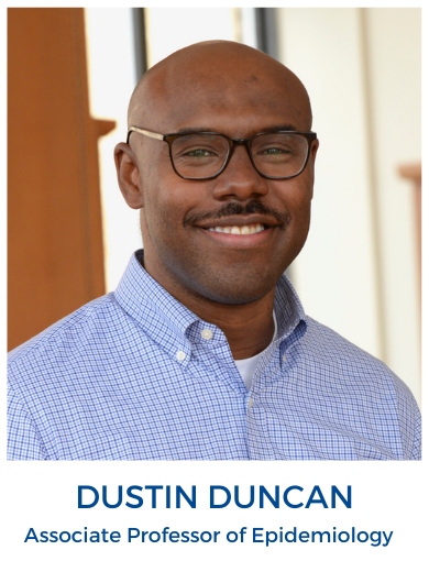 Head shot of Dustin Duncan with blue button down shirt