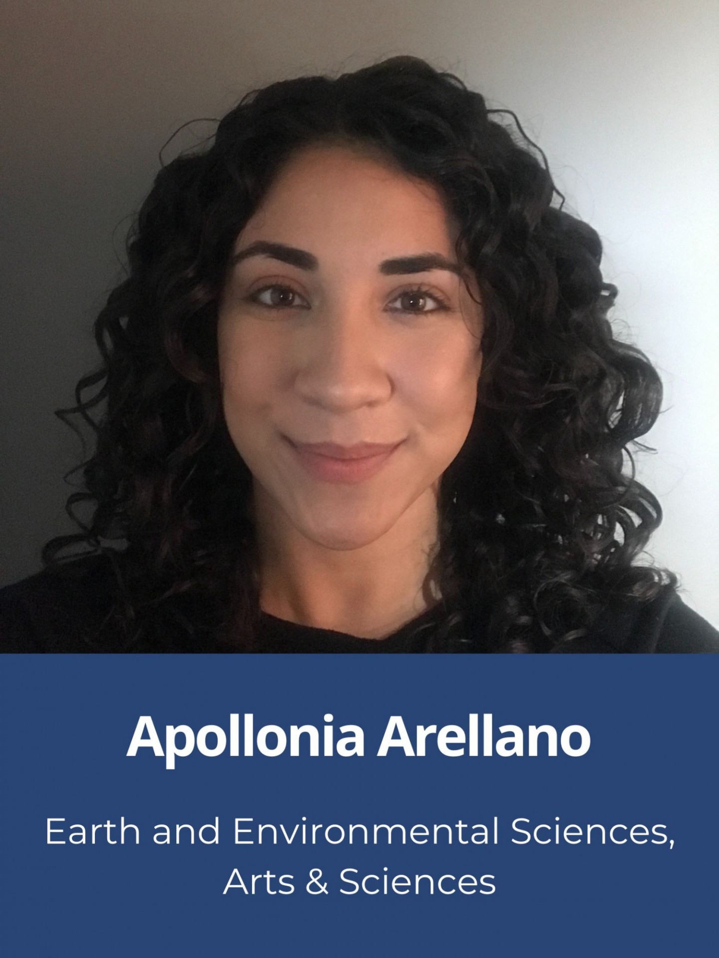 Picture of Apollonia Arellano, Earth and Environmental Sciences, Arts & Sciences