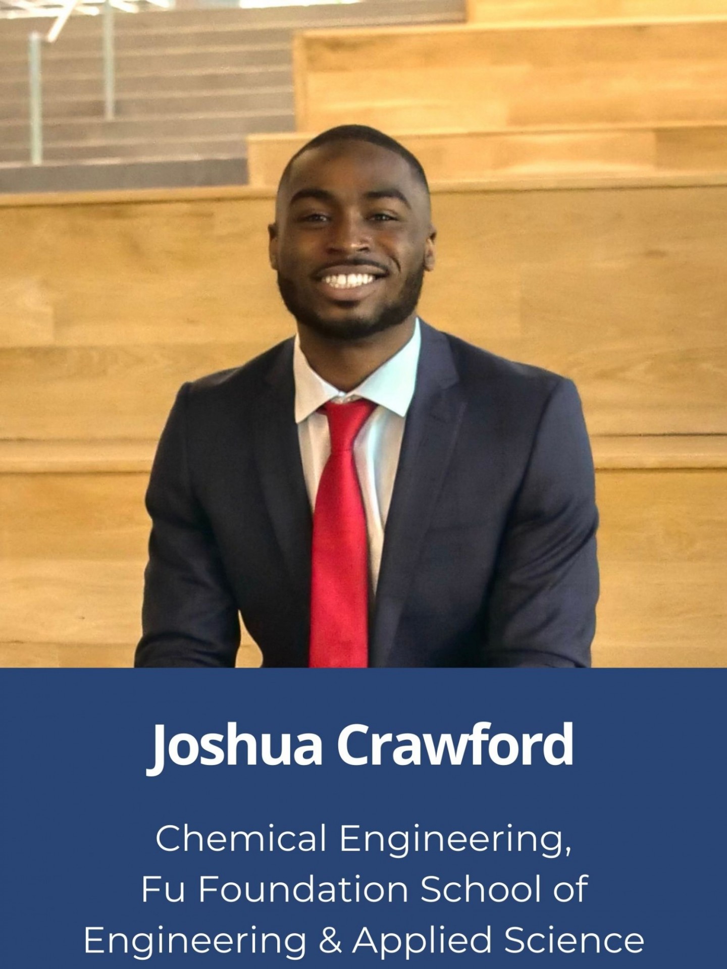 Joshua Crawford, Chemical Engineering, Fu Foundation School of Engineering and Applied Sciences