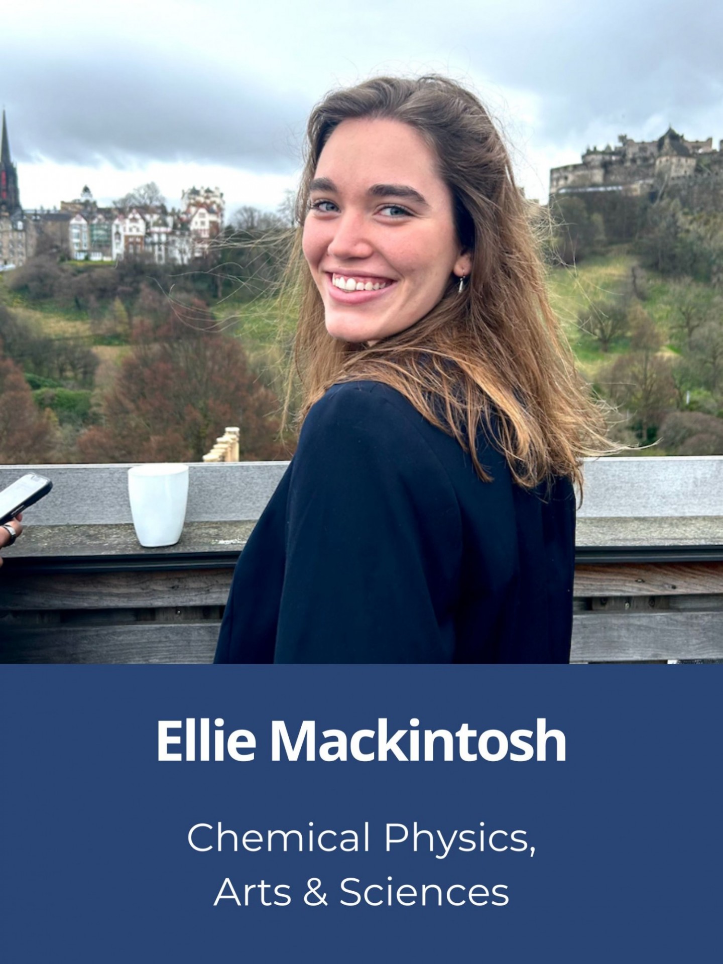 Headshot of Ellie Mackintosh, Chemical Physics, Arts & Sciences