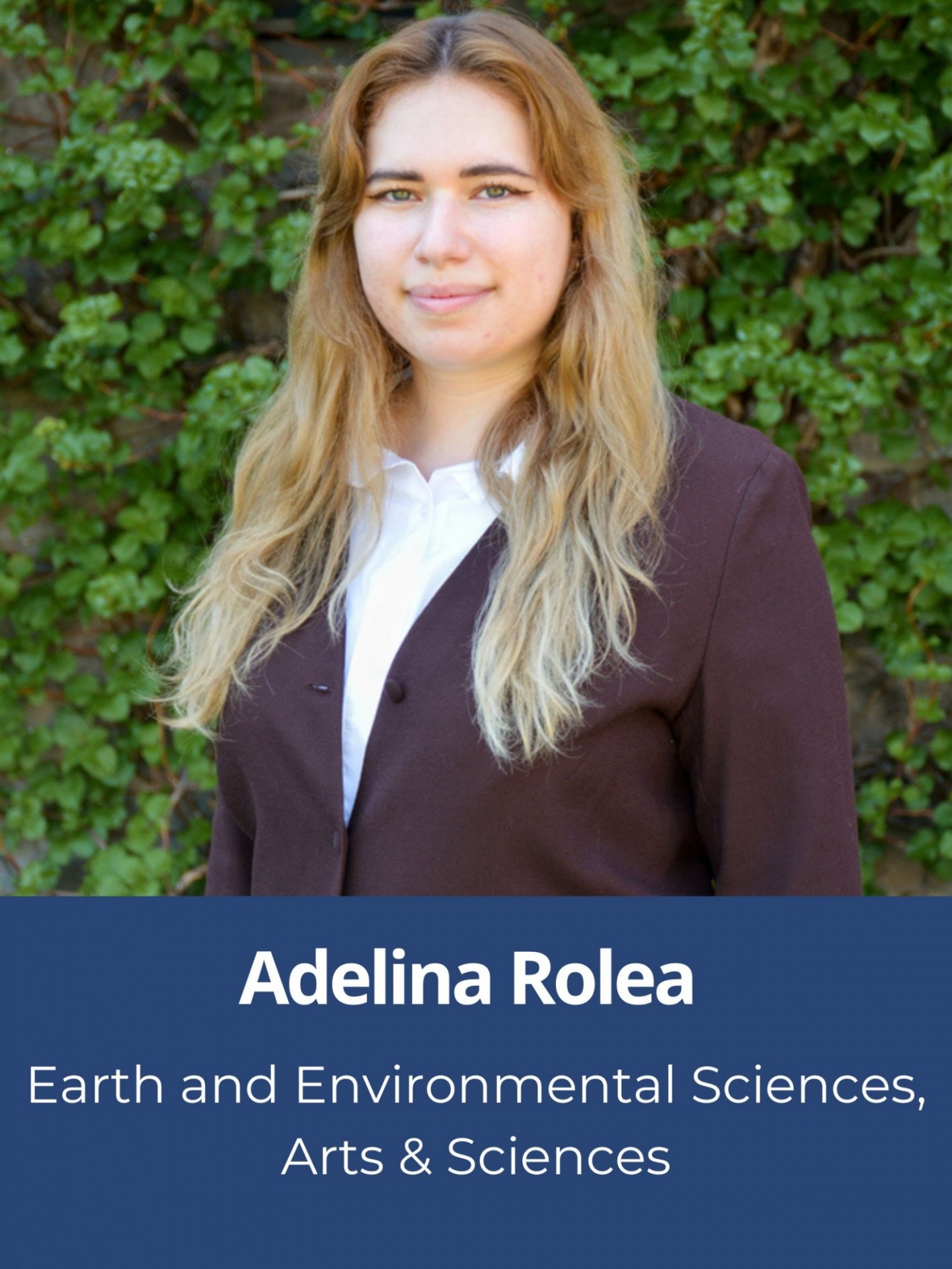 Headshot of Adelina Rolea with her name underneath