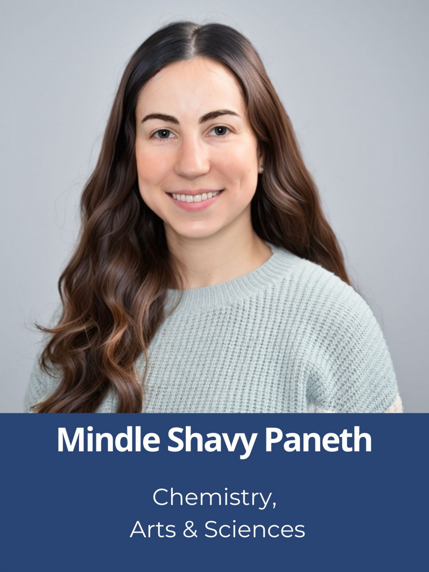 Picture of Mindle Shavy Paneth, Chemistry, Arts & Sciences