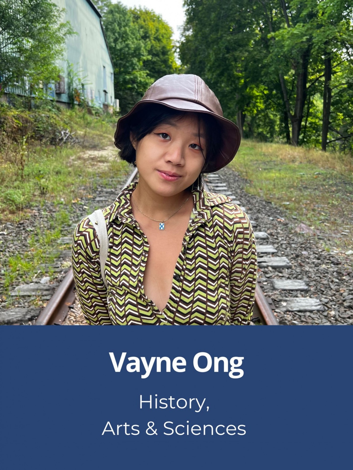 Headshot of Vaybe Ong with her name underneath