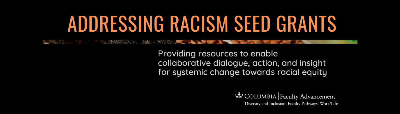 Text addressing racism seed grants: Providing resources to enable collaborative dialogue, action, and insight 
