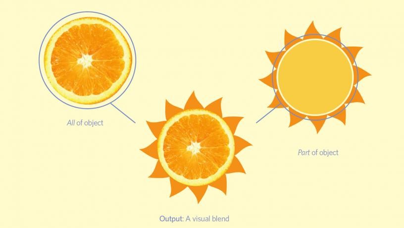 Visual Blend - Sun and Orange