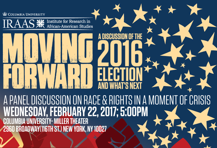 Moving Forward logo with raised fists