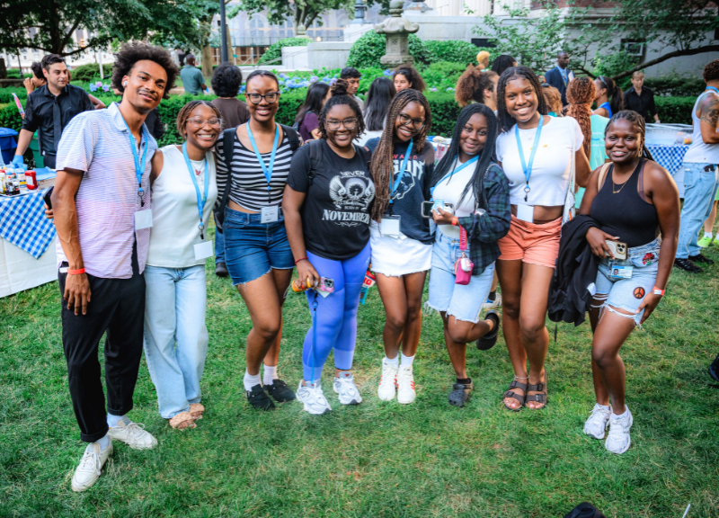 Students and Staff at the 2024 Summer CUPP Cookout 2024 Summer CUPP Cookout