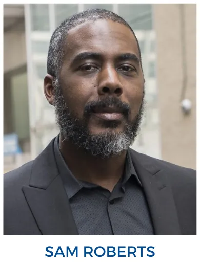 Head shot of Sam Roberts
