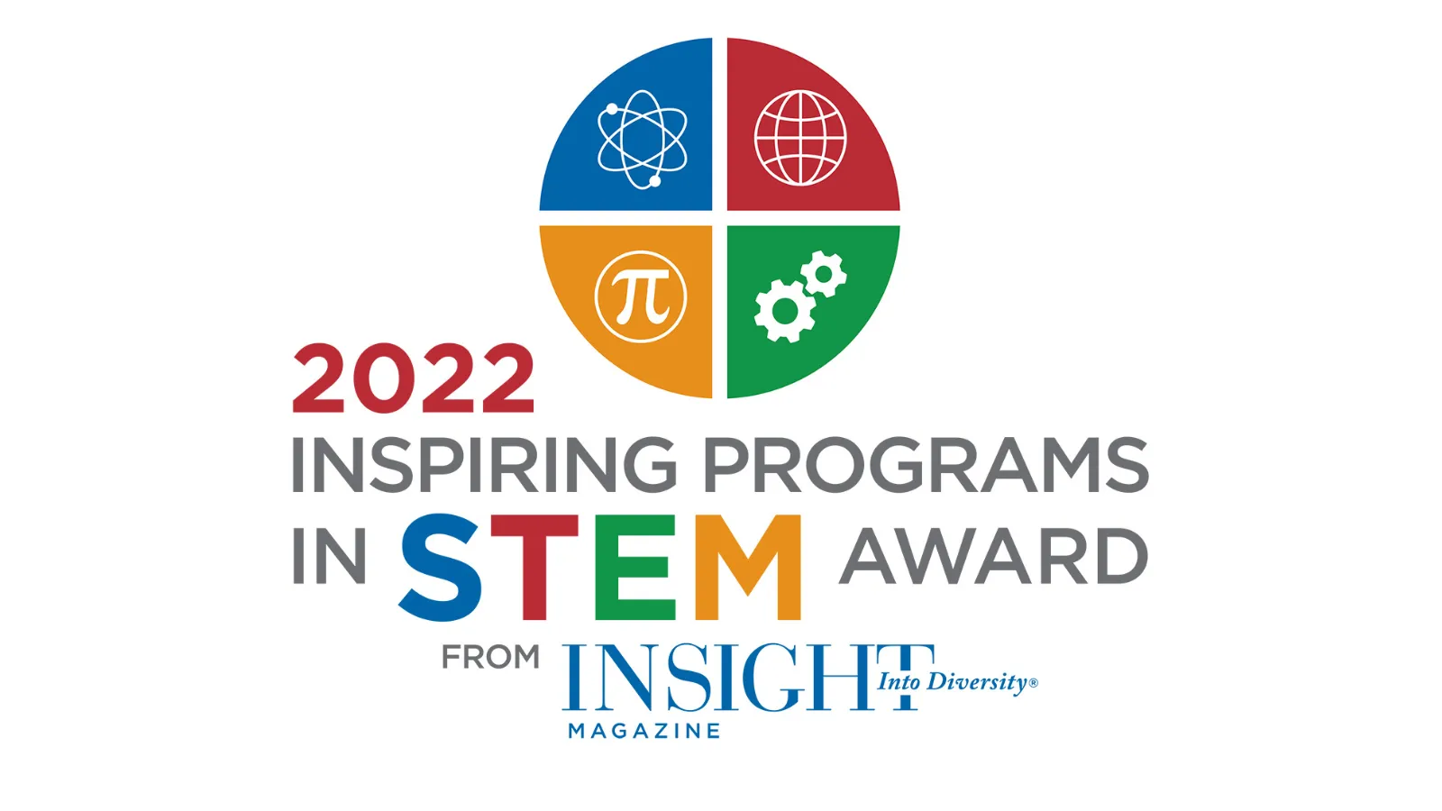 2022 Inspiring Programs in STEM award logo