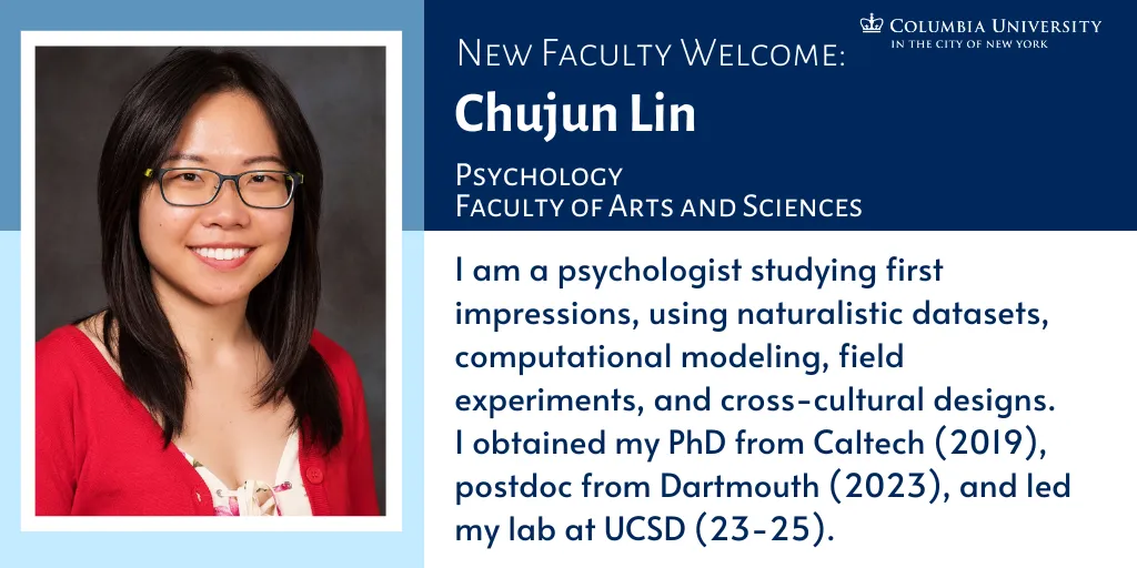Faculty Profile of Chujun Lin