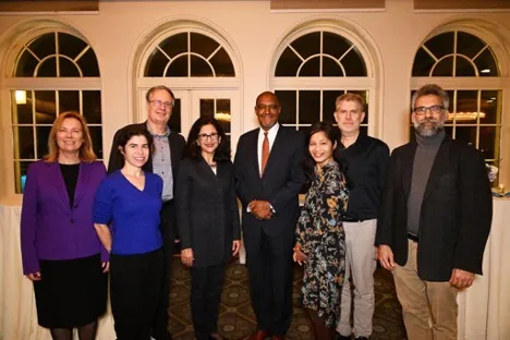 Columbia senior leaders and faculty