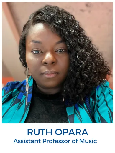 Image Card headshot of Ruth Opara - Assistant Professor of Music 