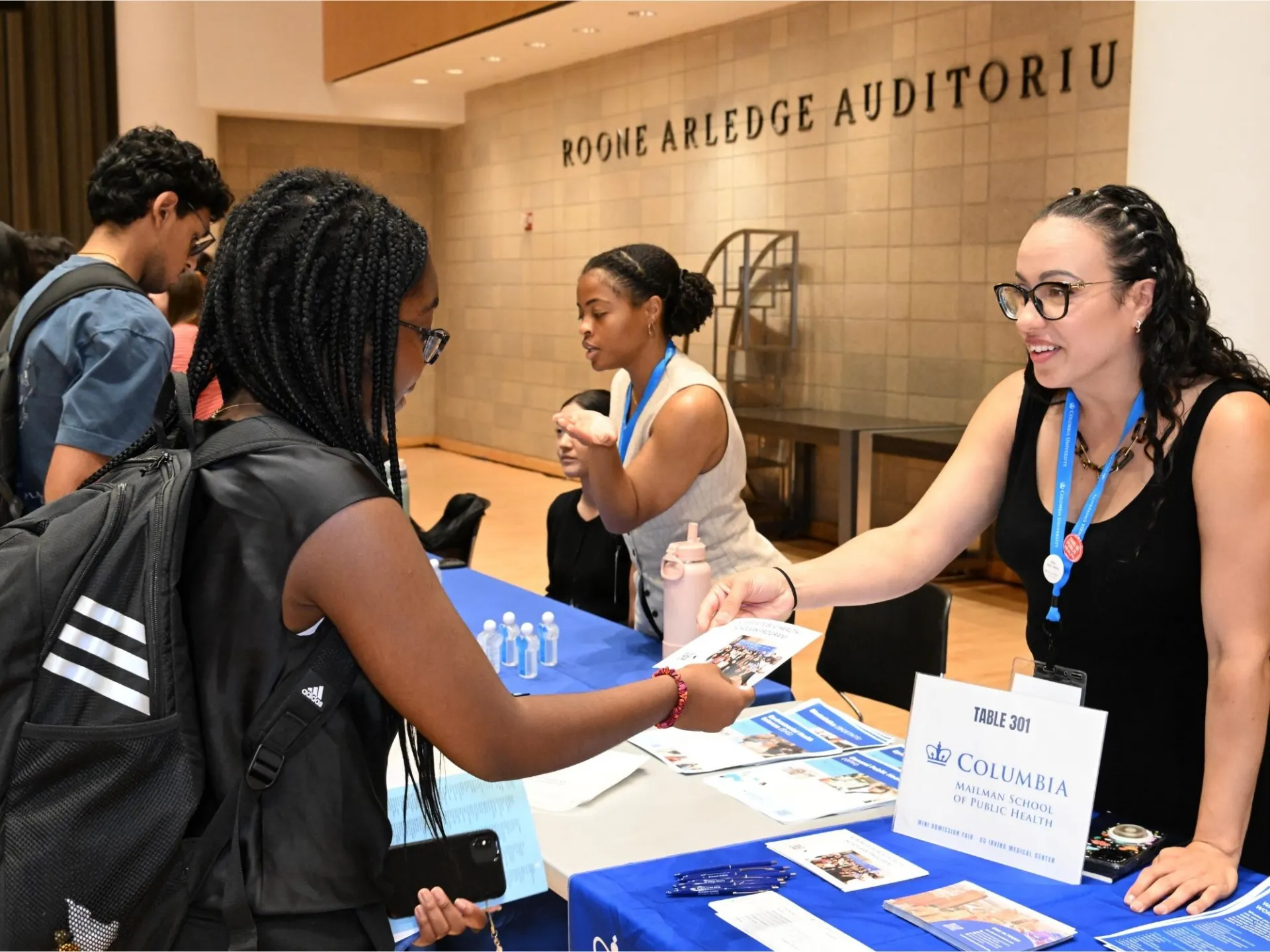 Students, Admissions Officers, and Staff attending the 2025 CUPP Symposium and Graduate Admissions Fair