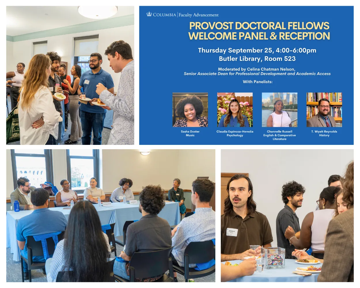 Provost Doctoral Fellows Welcome Panel 