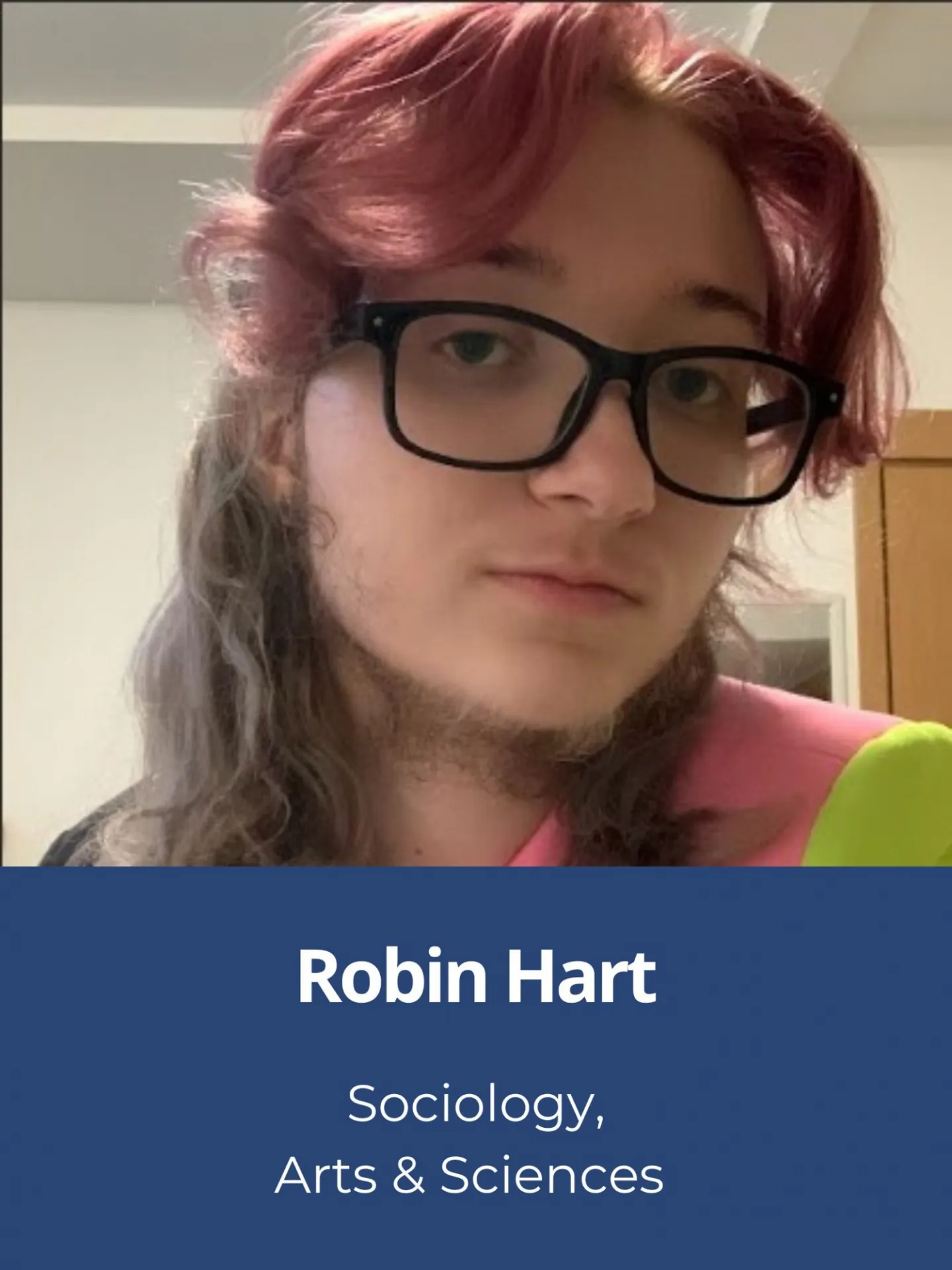 Robin Hart, Sociology, Arts & Sciences