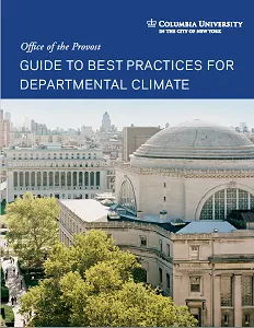 Guide to Best Practices for Departmental Climate
