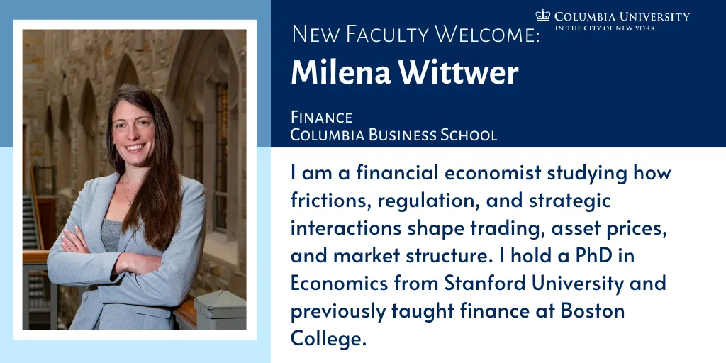 Faculty Headshot of Milena Wittwer