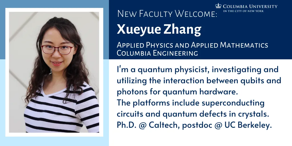 Faculty Profile of Xueyue Zhang