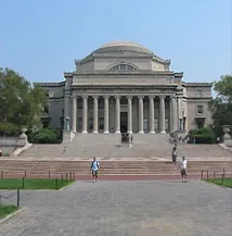 Low Library on a clear day